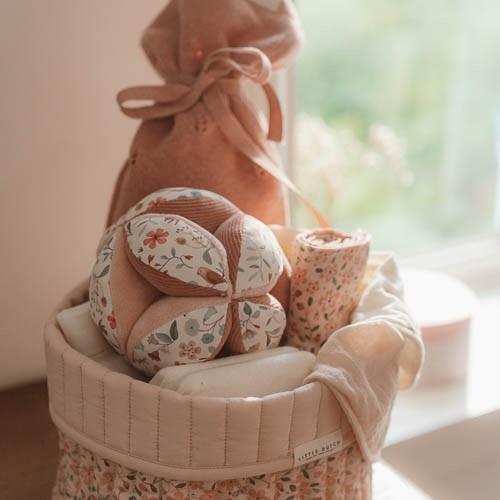 Swaddle - Rosa - Größe 120 cm - Fairy Garden - Fairy Floral