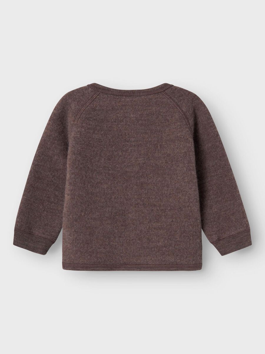 Wollfleecejacke Merinowolle