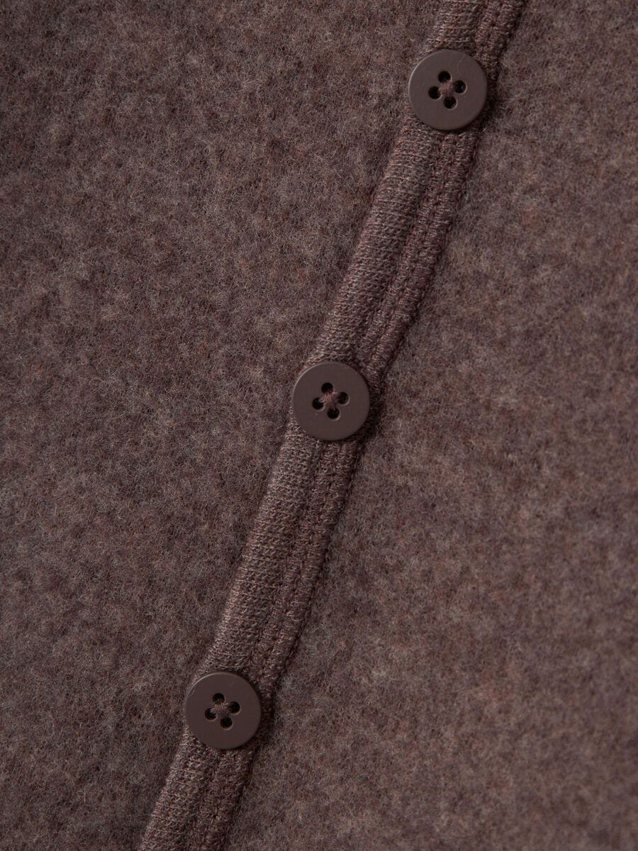 Wollfleecejacke Merinowolle