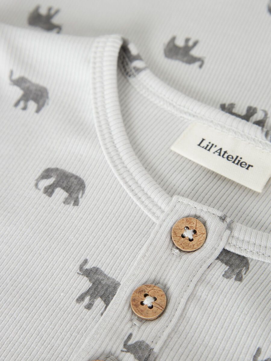 Langarmshirt Elefanten
