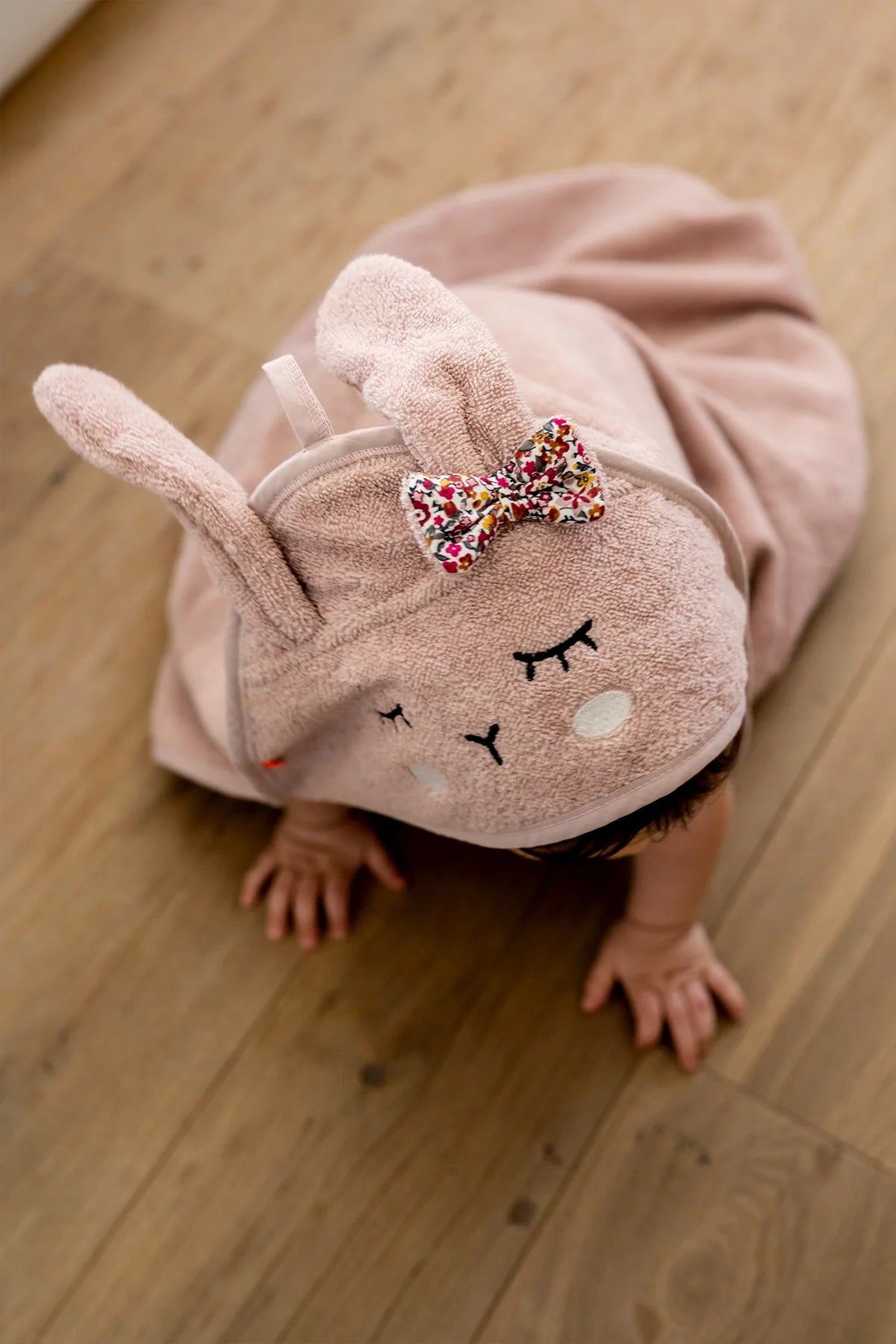 Kapuzen-Handtuch Hase