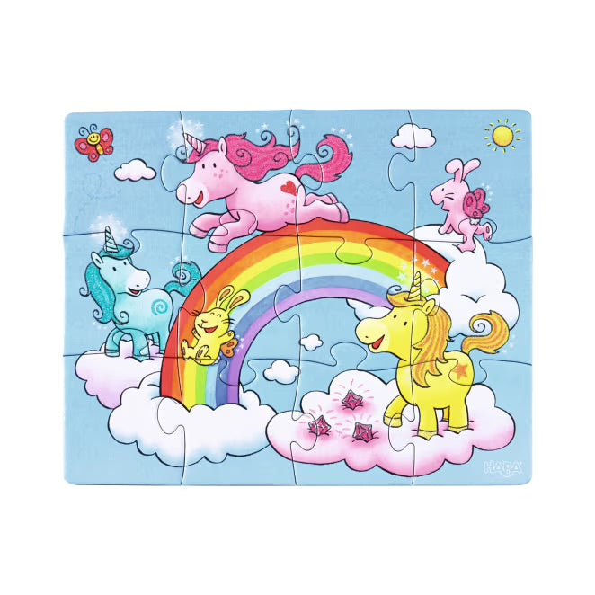 Puzzles Einhorn Glitzerglück