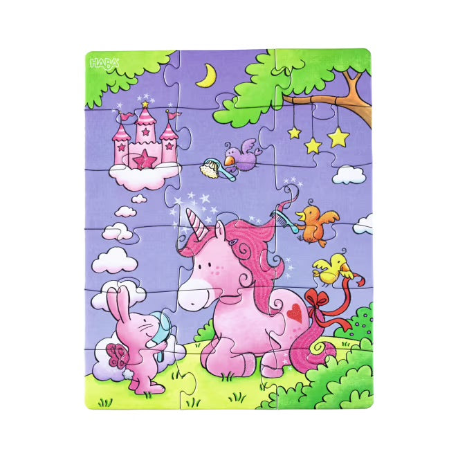 Puzzles Einhorn Glitzerglück
