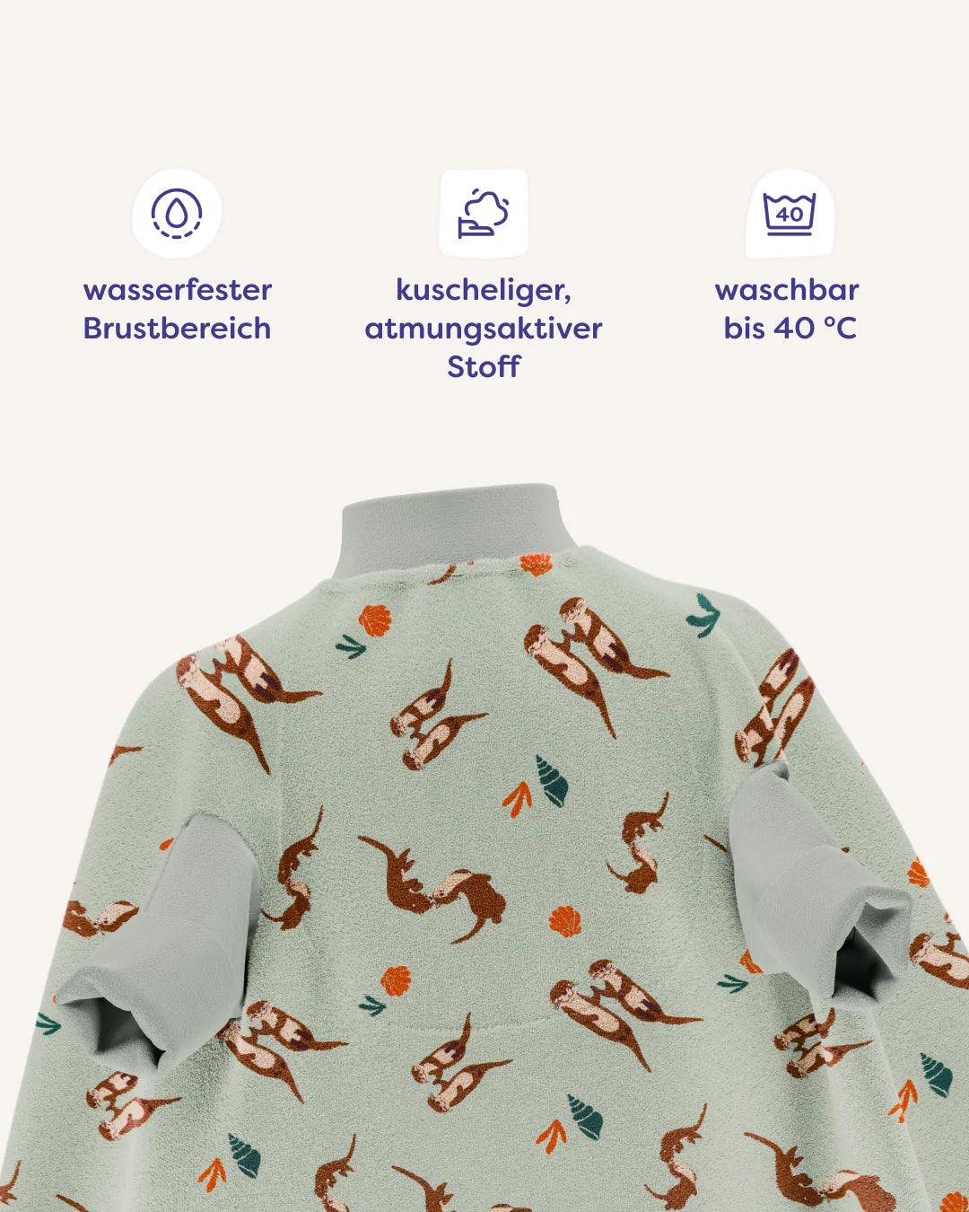 Lätzchen Boo Waterproof - Otter II