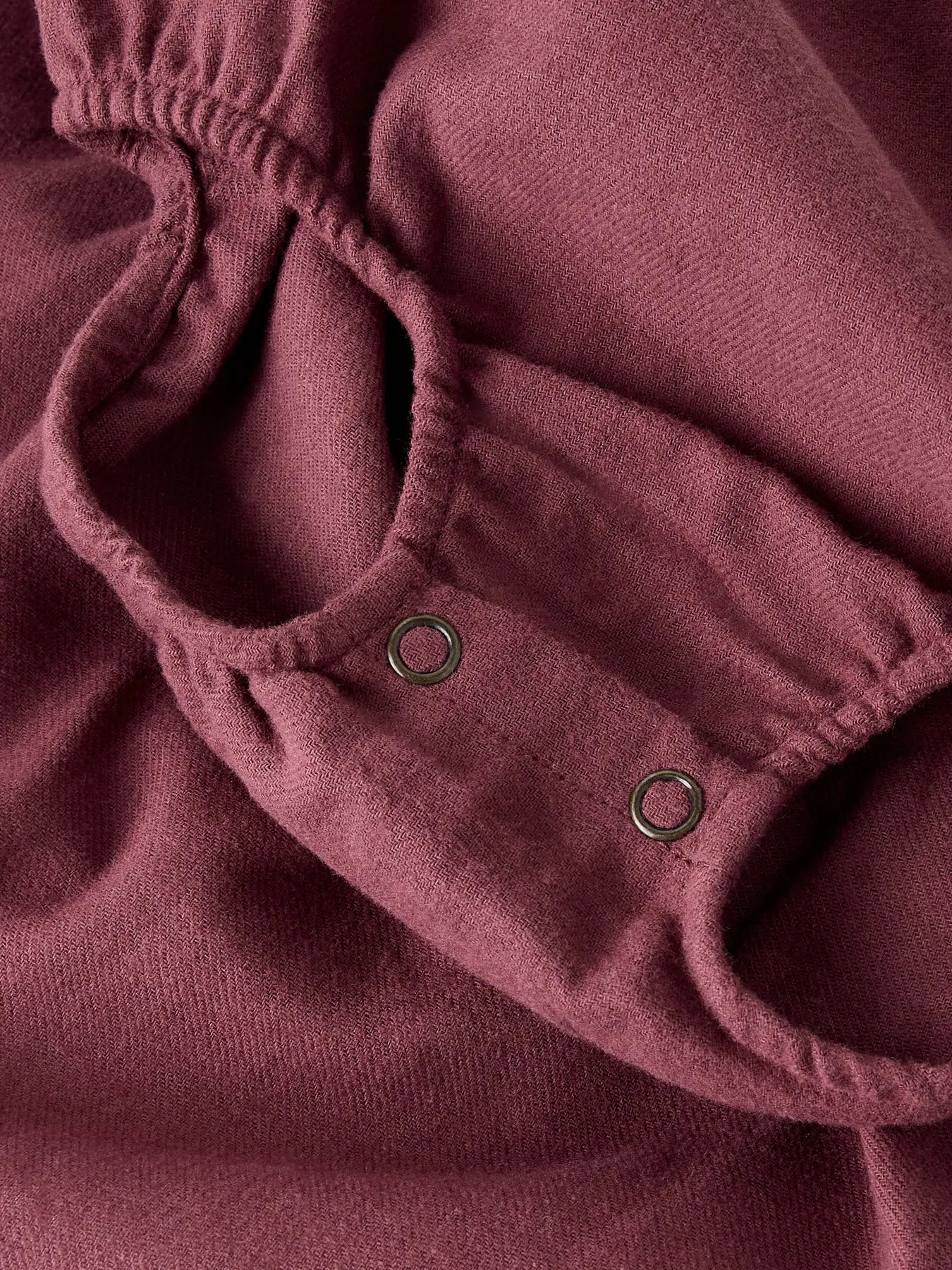 Bio-Baumwoll-Bodykleid Lil' Atelier in Grape für kleine Entdecker
