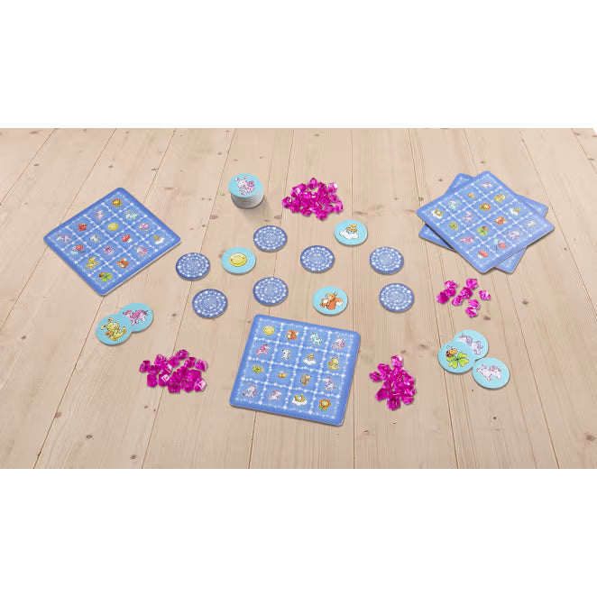 Haba Einhorn Glitzerglück Funkel-Bingo