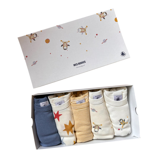 5er Pack Bodys Petit Bateau