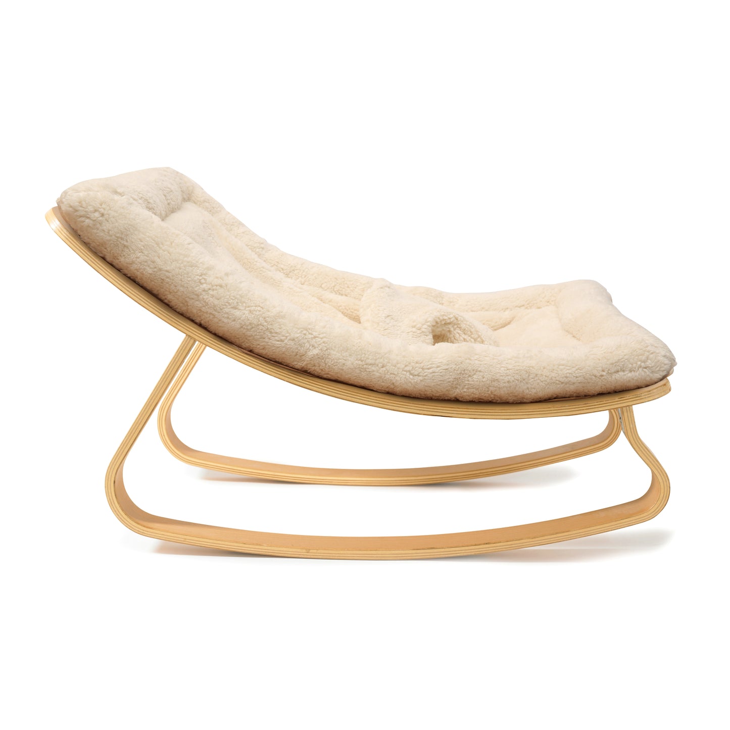 Babywippe "Levo" Fur Milk
