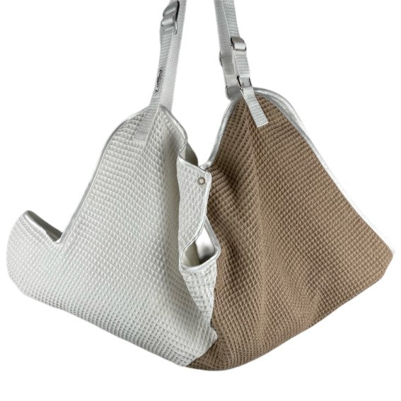 Live Bag Weiß-Nougat