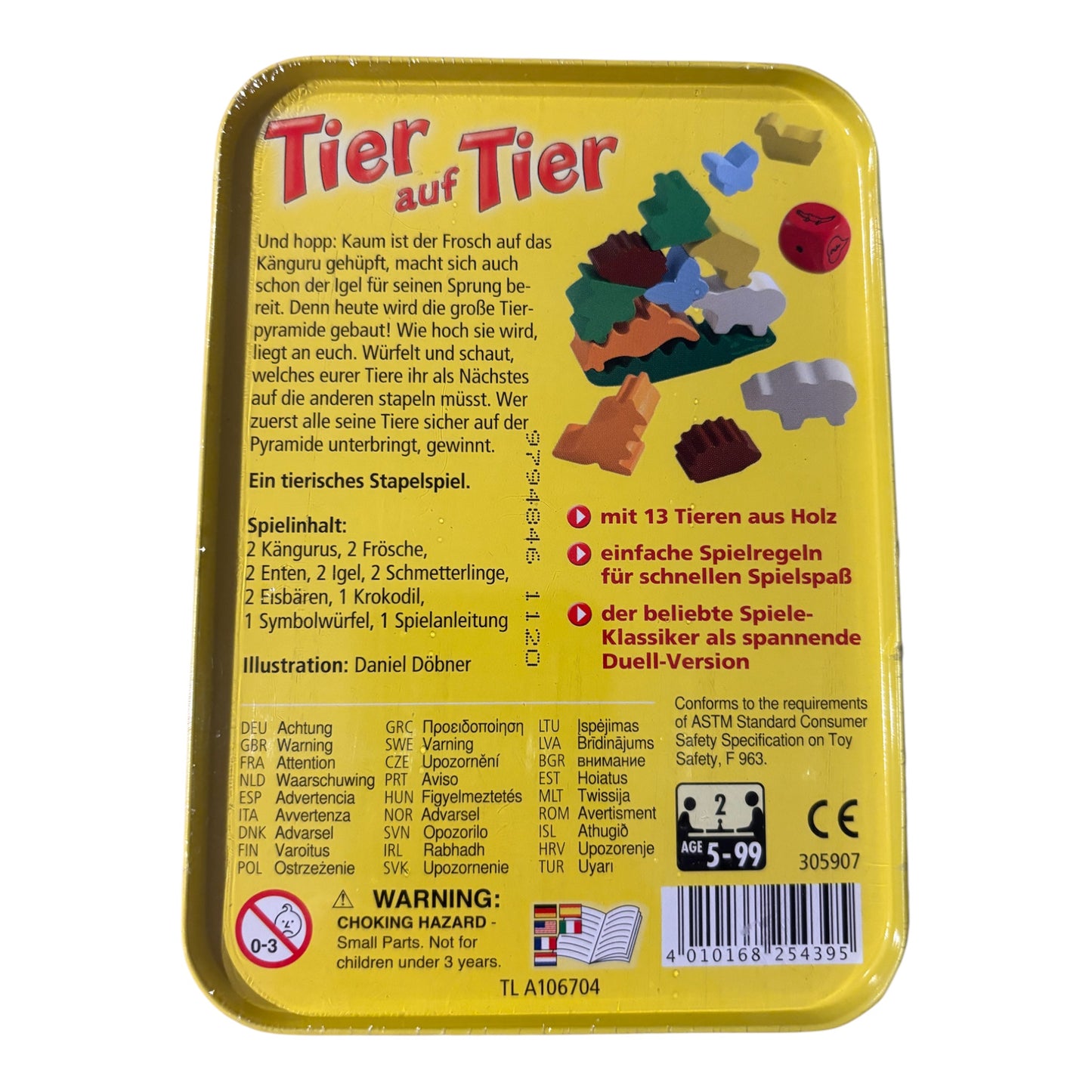 Haba Spiel Tier auf Tier