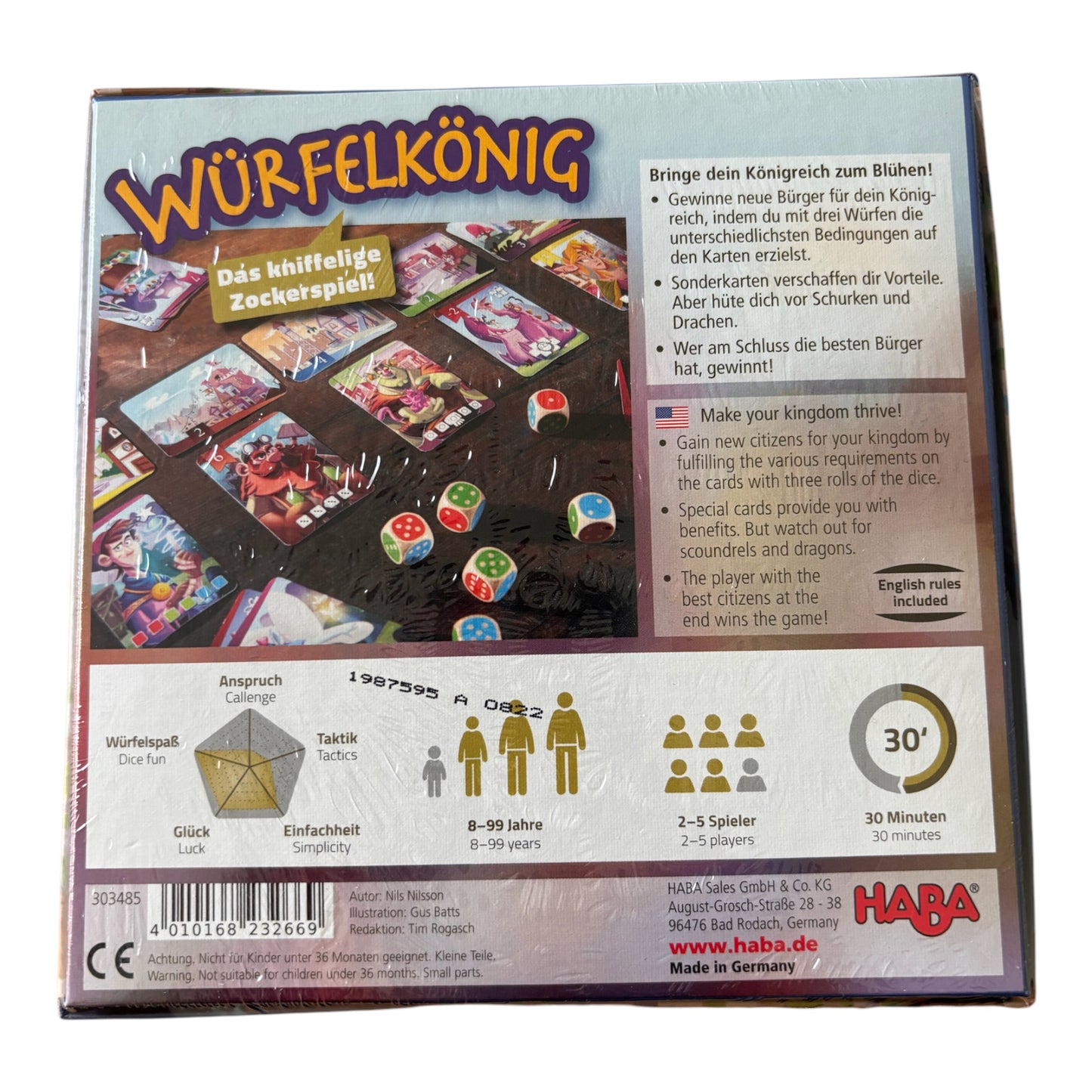 Haba Spiel Würfelkönig