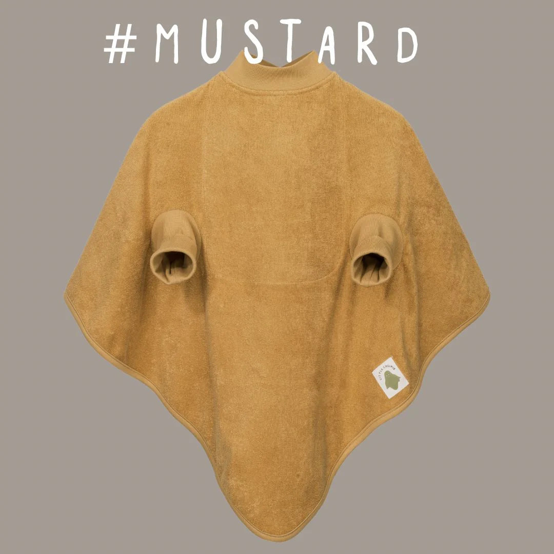 Lätzchen "Boo" Waterproof" Mustard
