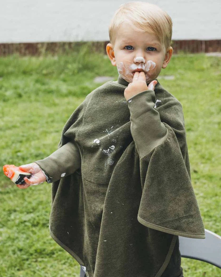Lätzchen "Boo" Waterproof Olive