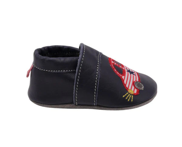 Krabbelschuhe "Auto" Anna&Paul