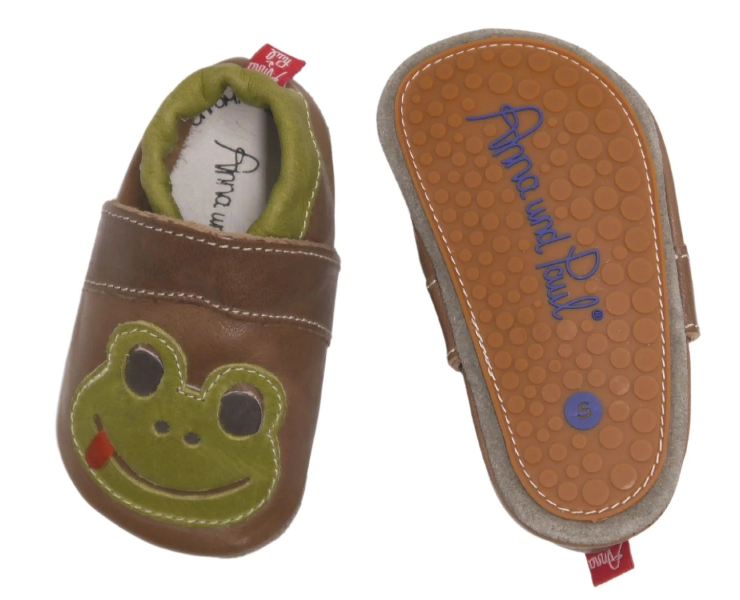 Krabbelschuh "Frosch" Anna&Paul