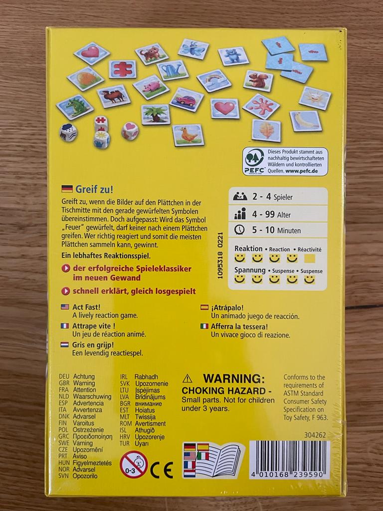 Haba Spiel Greif zu!