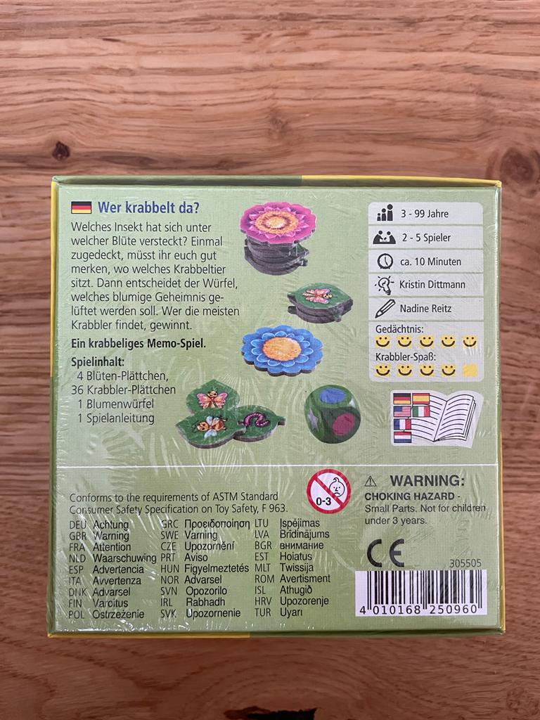 Haba Spiel Wer Krabbelt da?