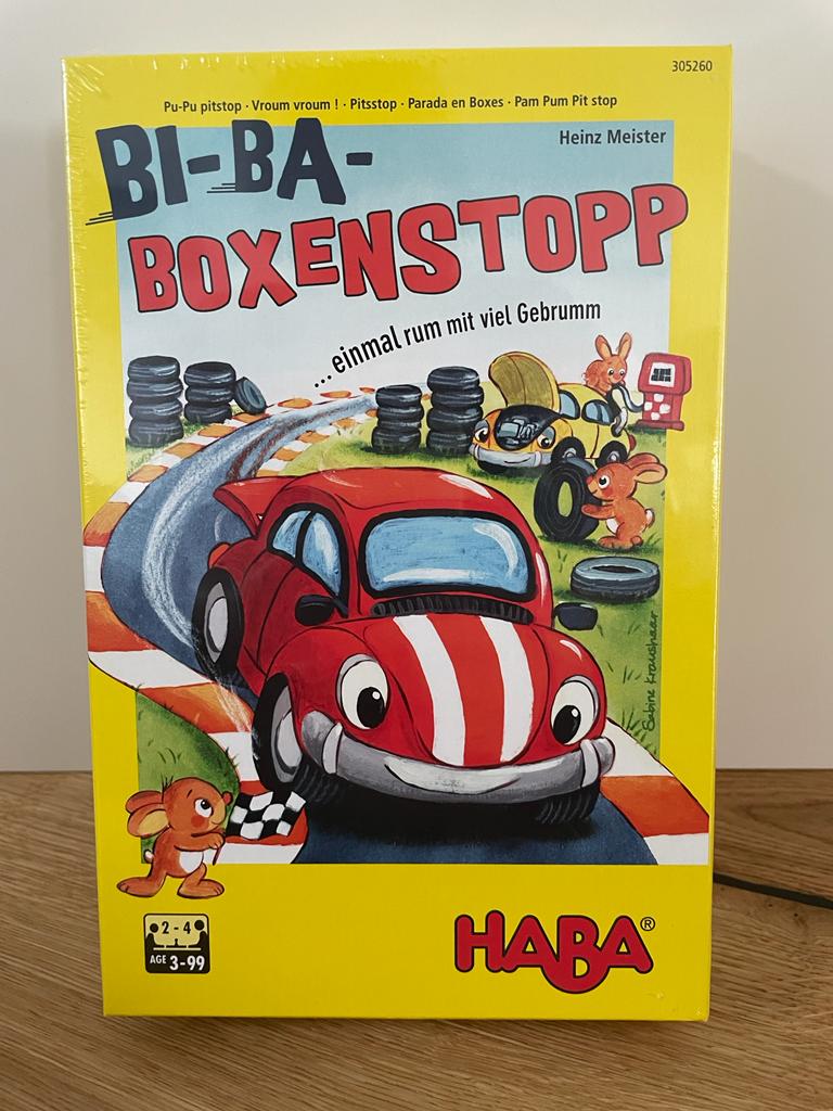 Spiel Kinderspiel Haba Mitbringspiel Bi Ba Boxenstopp