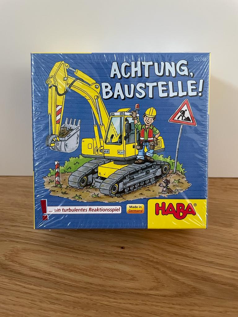 Spiel Kinderspiel Ab auf die Baustelle Haba Mitbringspiel