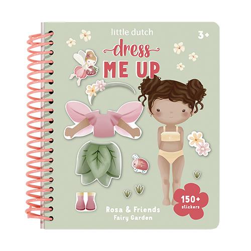 Anzieh- und Stickerbuch - Fairy Garden