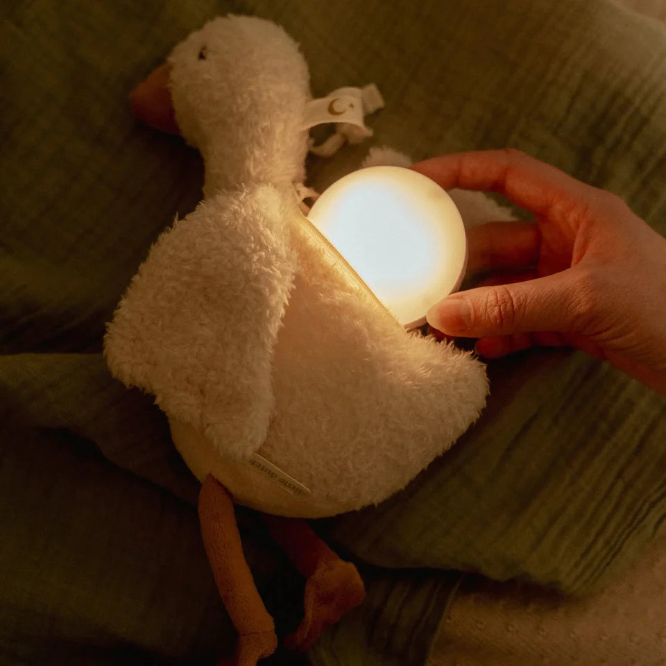 Kuschelgans mit Licht und Ton