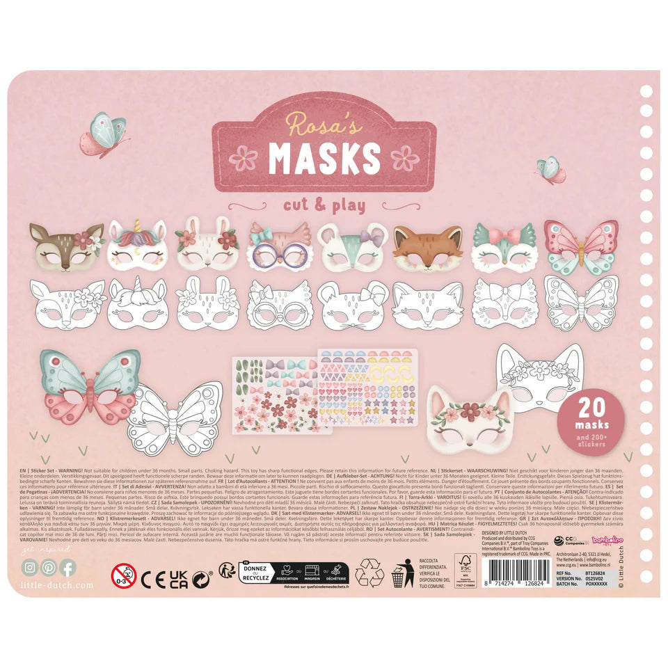 Scrapbook - Rosa's Masks