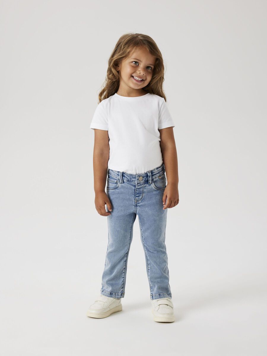  Bootcut Jeans Name It für Kinder, Detailansicht der Passform