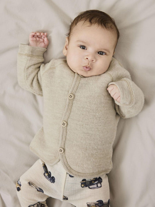 Wollfleecejacke Merinowolle