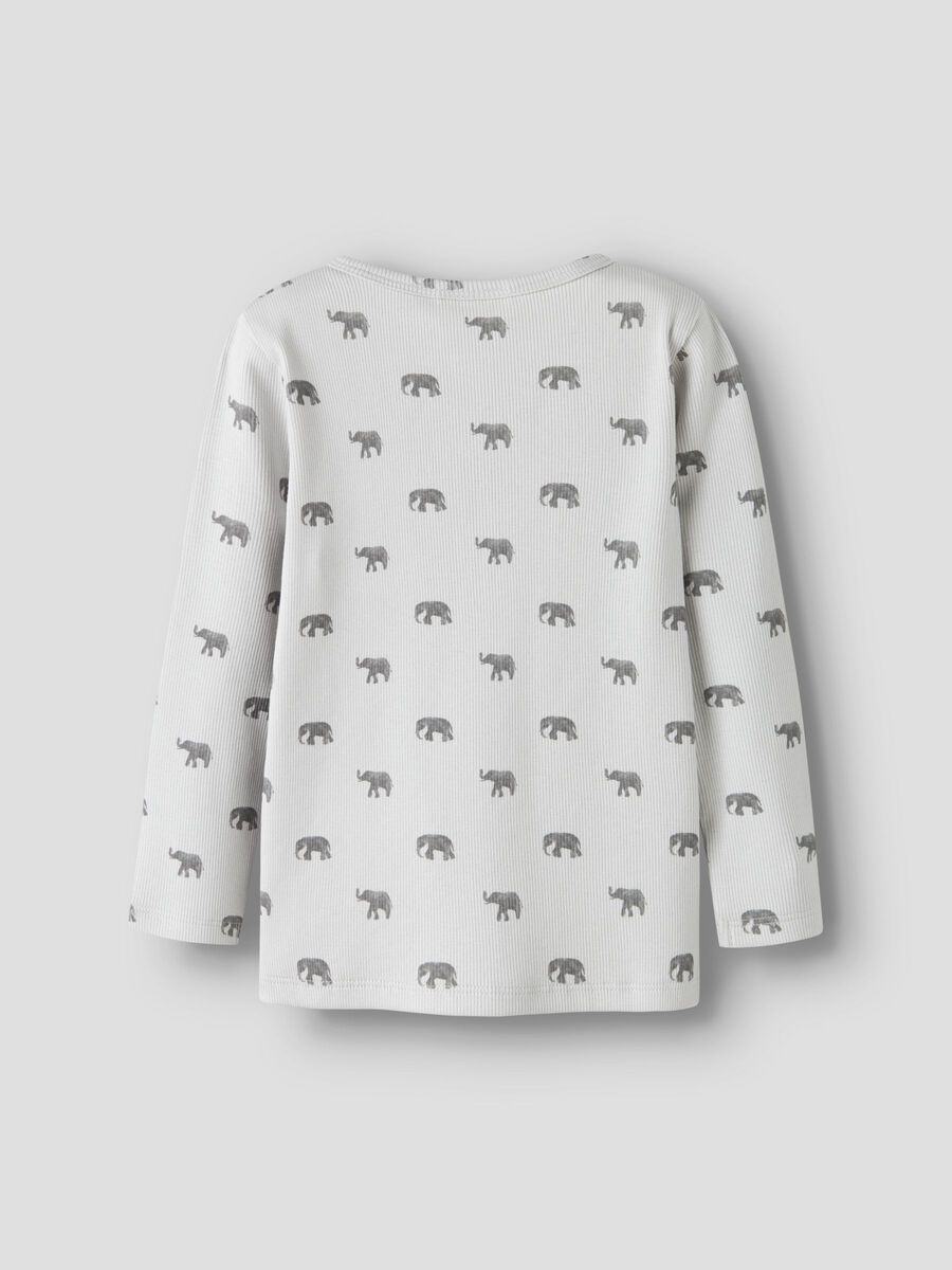 Langarmshirt Elefanten