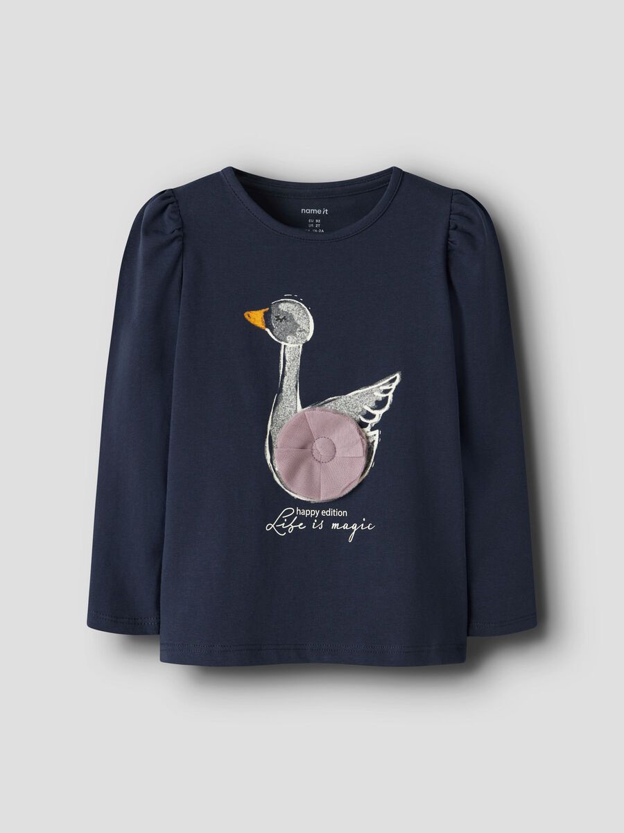 Langarmshirt "Schwan"