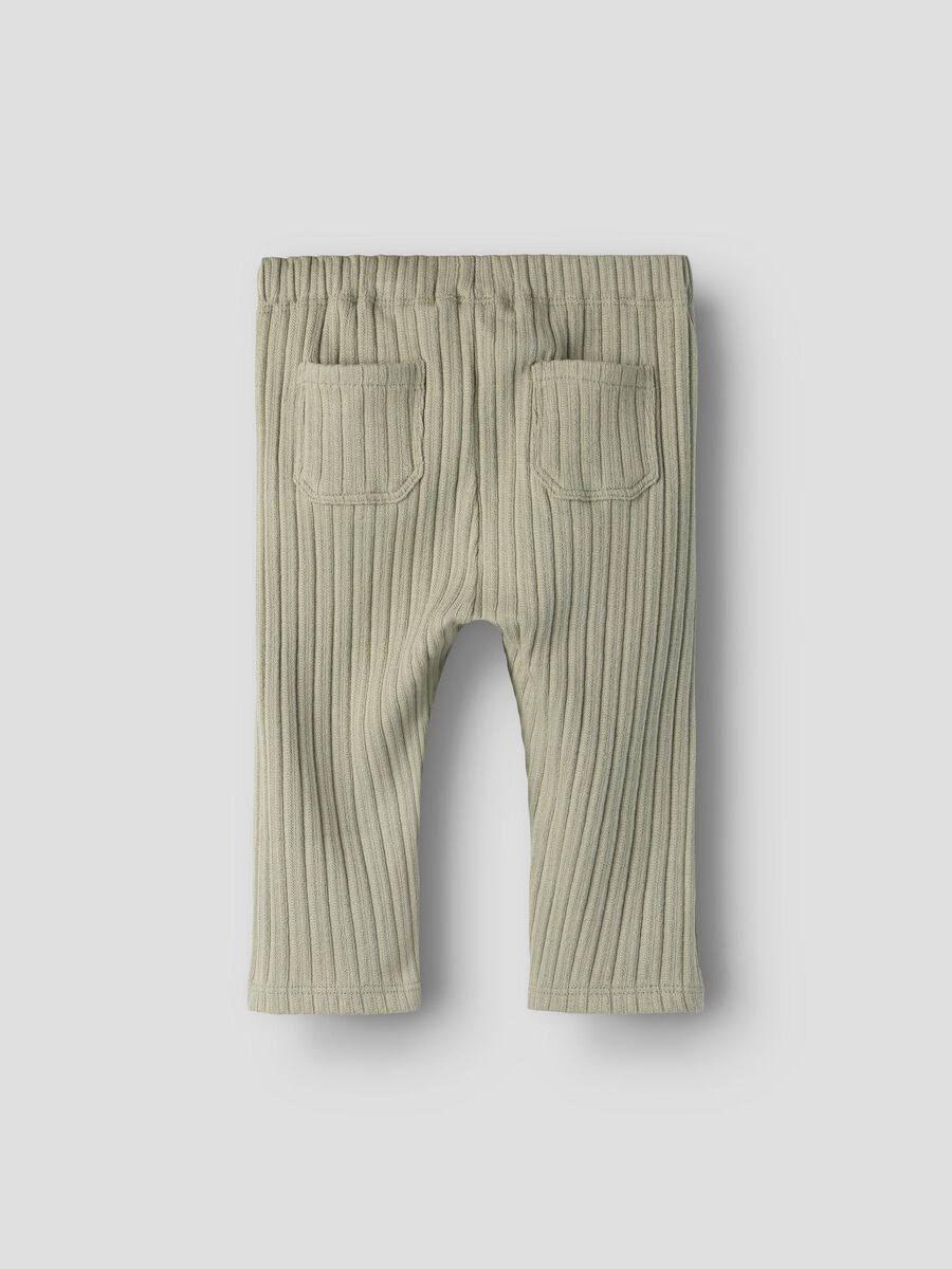 Bio-Baumwollhose Lil' Atelier für Baby, Rückansicht