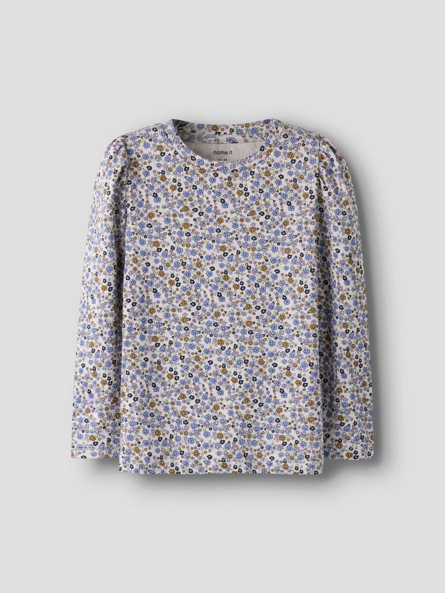 Langarmshirt Blumen