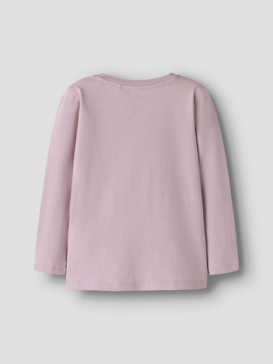 Bio-Baumwoll-Langarmshirt Name It für Kinder, Rückansicht