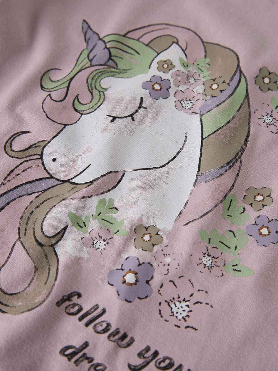 Bio-Baumwoll-Langarmshirt Name It für Kinder, Detailansicht