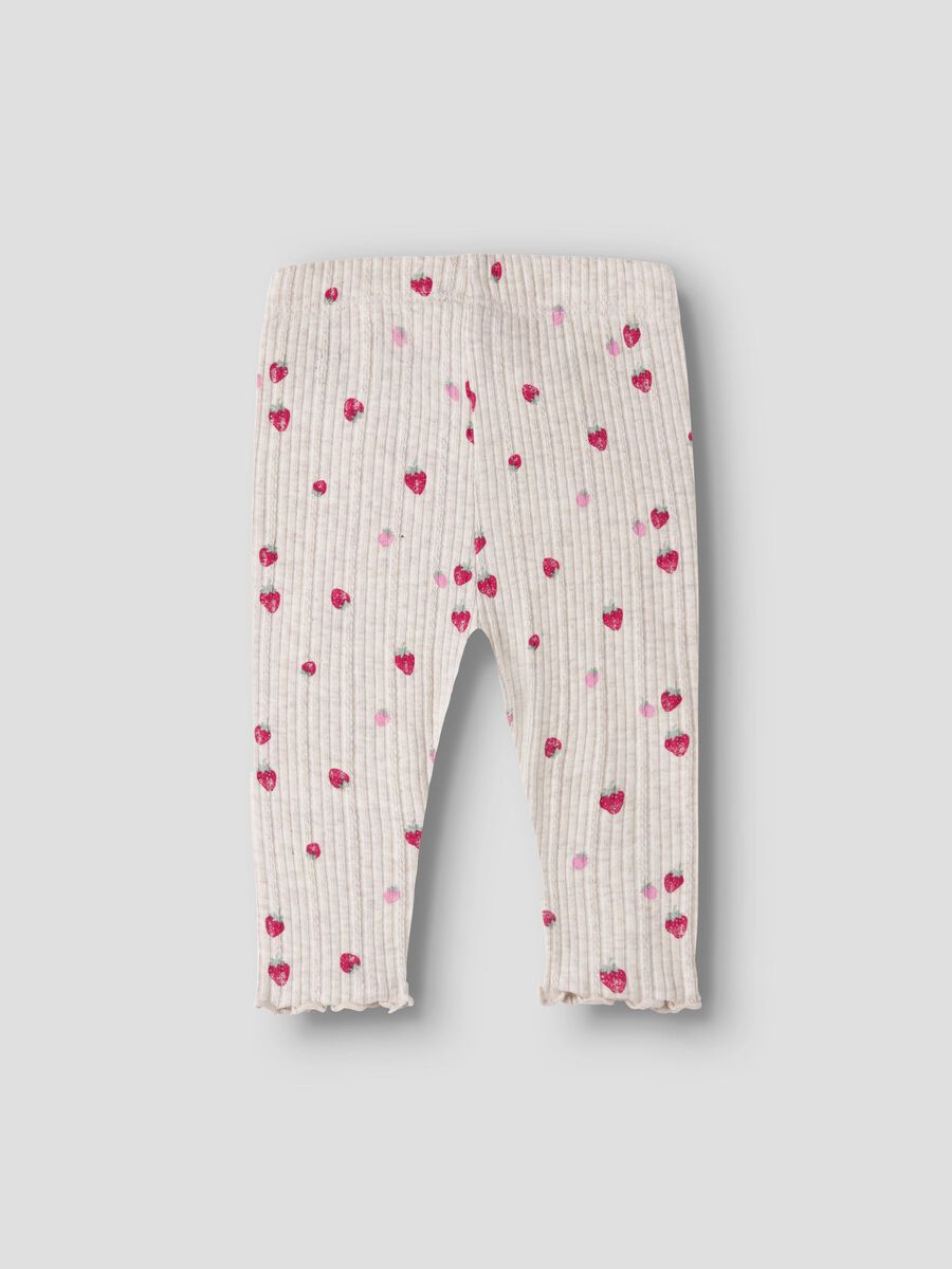 Rippstrick Legging