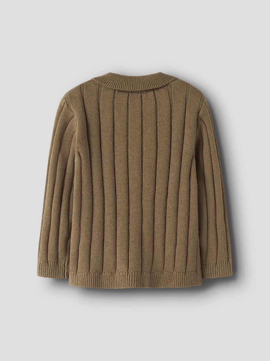 Polo Strickpullover