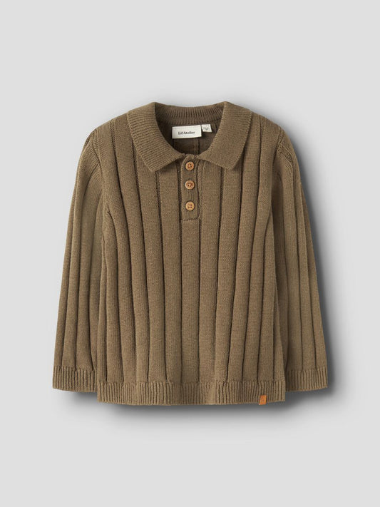 Polo Strickpullover