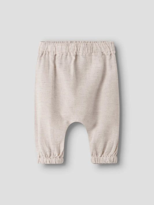 Leinenstoffhose