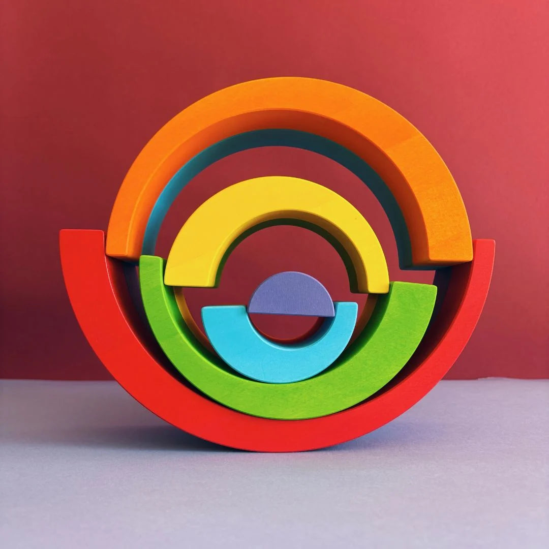 Regenbogen klein - 6 Bögen