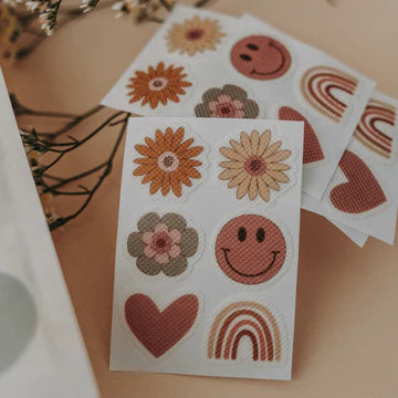 Piecksmichnicht Anti Mücken Sticker - Flower Power Edition
