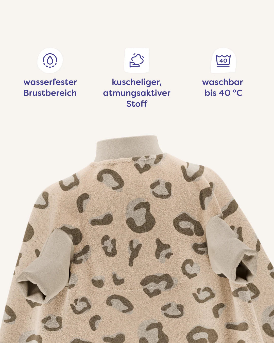 Lätzchen Boo Waterproof - Desert Dune