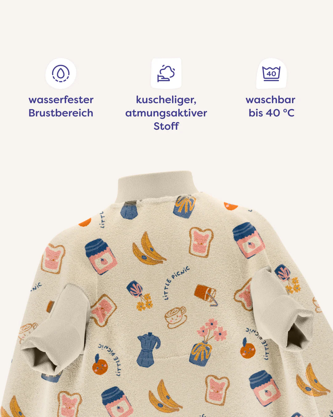 Lätzchen Boo Waterproof - Picnic Club