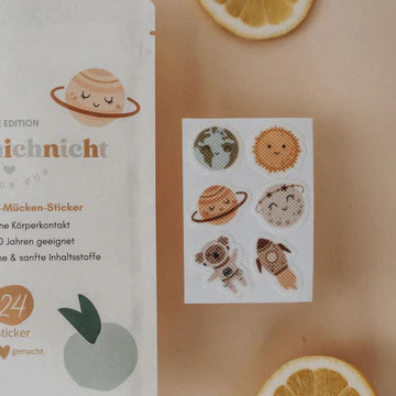 Piecksmichtnicht Anti Mücken Sticker - Space Edition