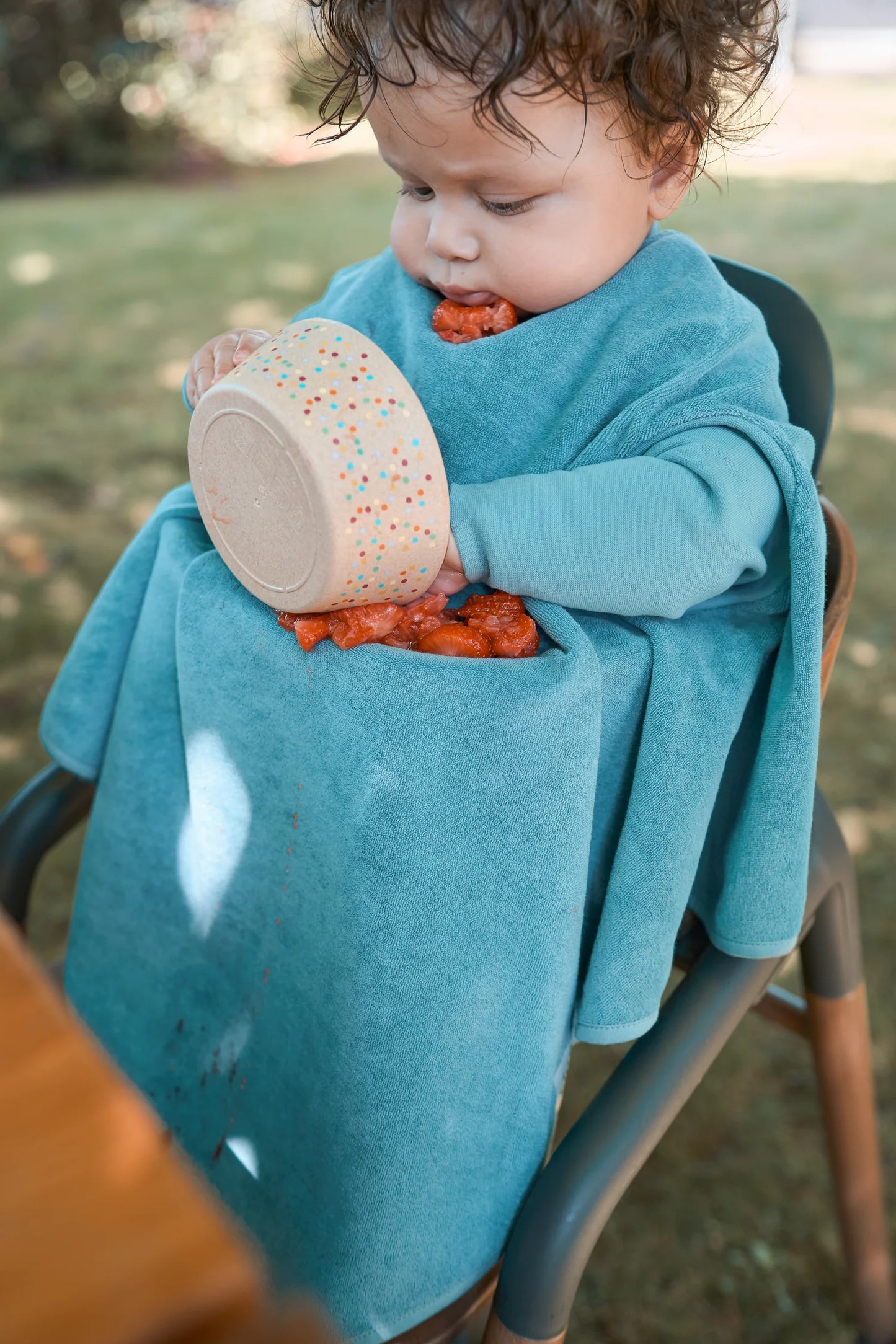 Lätzchen Boo Waterproof - Dusty Ocean
