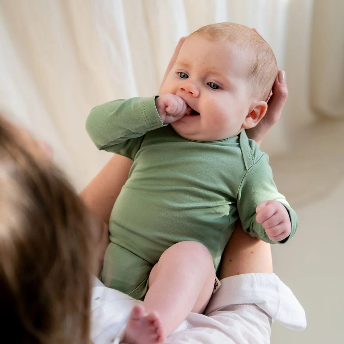 Babybody aus 100% TENCEL™ Lyocell - Brave Eucalyptus