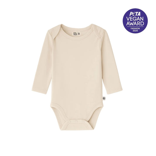 Babybody aus 100% TENCEL™ Lyocell - Cute Beige