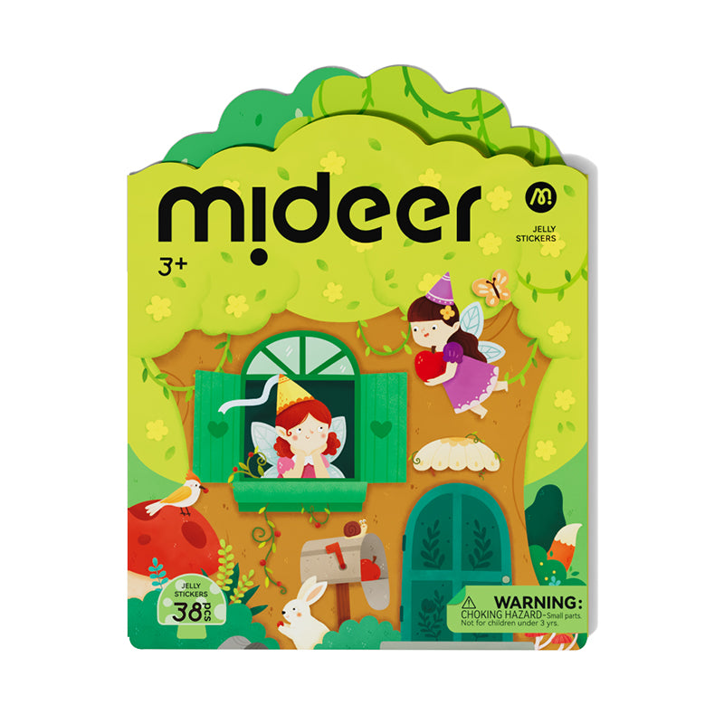 Wiederverwendbares Gel-Aufkleber-Set - Tiere