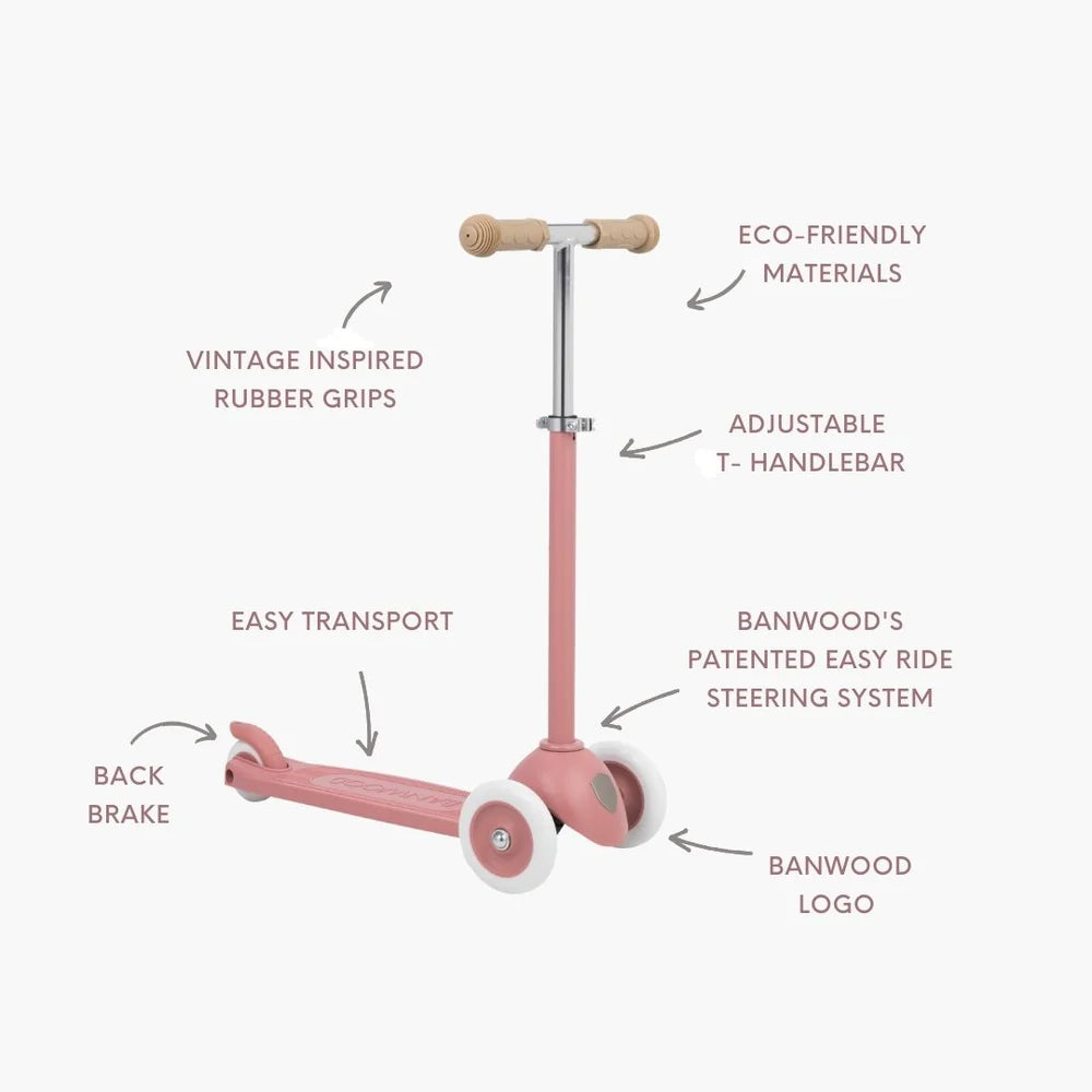 Eco Scooter Banwood Raspberry