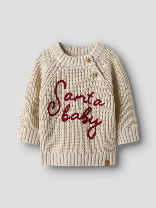 Strickpullover "Santa Baby"