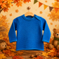 Melange Pullover Disana - Lagoon/Blau